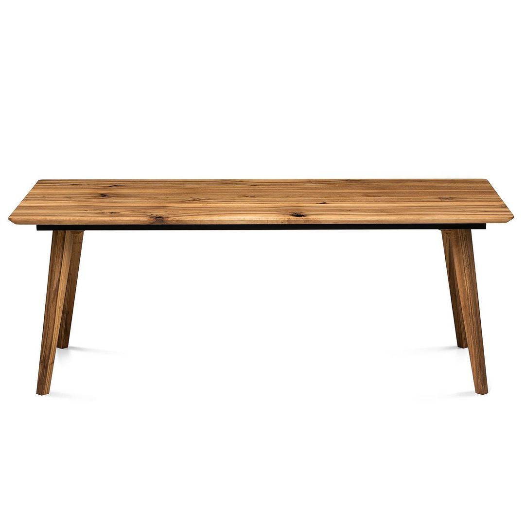 Table à manger extensible en noyer - Fabriquée en bois massif, notre table à manger extensible en noyer est un ajout magnifique à tout intérieur - Son plateau extensible