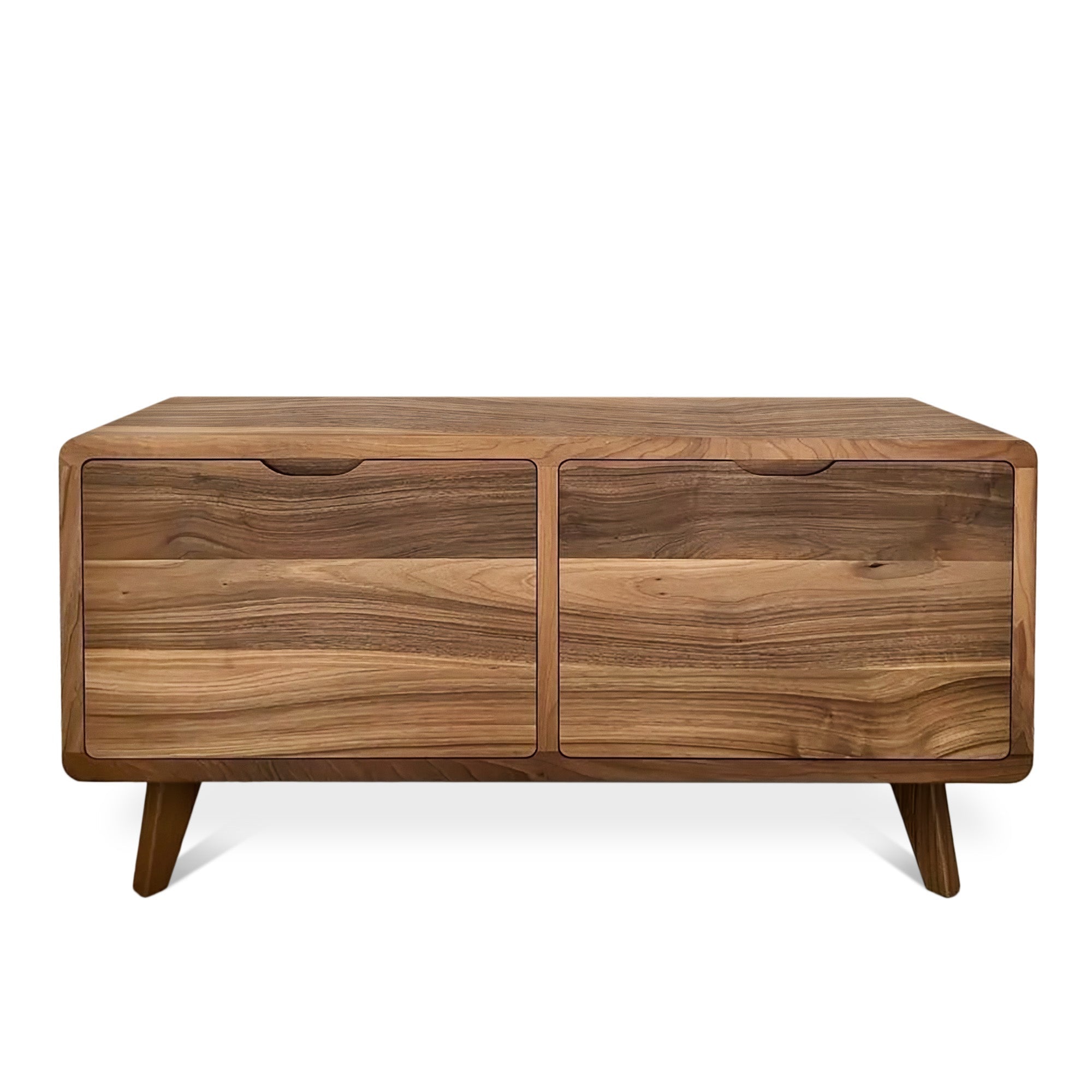 Buffet en noyer - Le buffet en noyer est une pièce élégante et raffinée - Il présente une finition à l'huile Osmo riche et chaleureuse qui met en valeur le grain naturel du bois