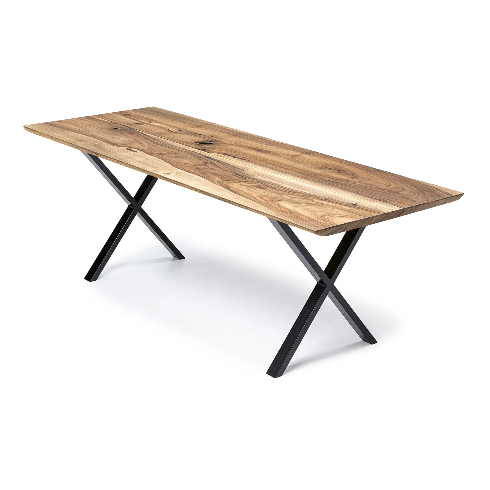 Table à manger extensible en noyer – Table à manger extensible de luxe faite à la main, best-seller – Fabriquée en bois massif certifié FSC – L'élégance naturelle à