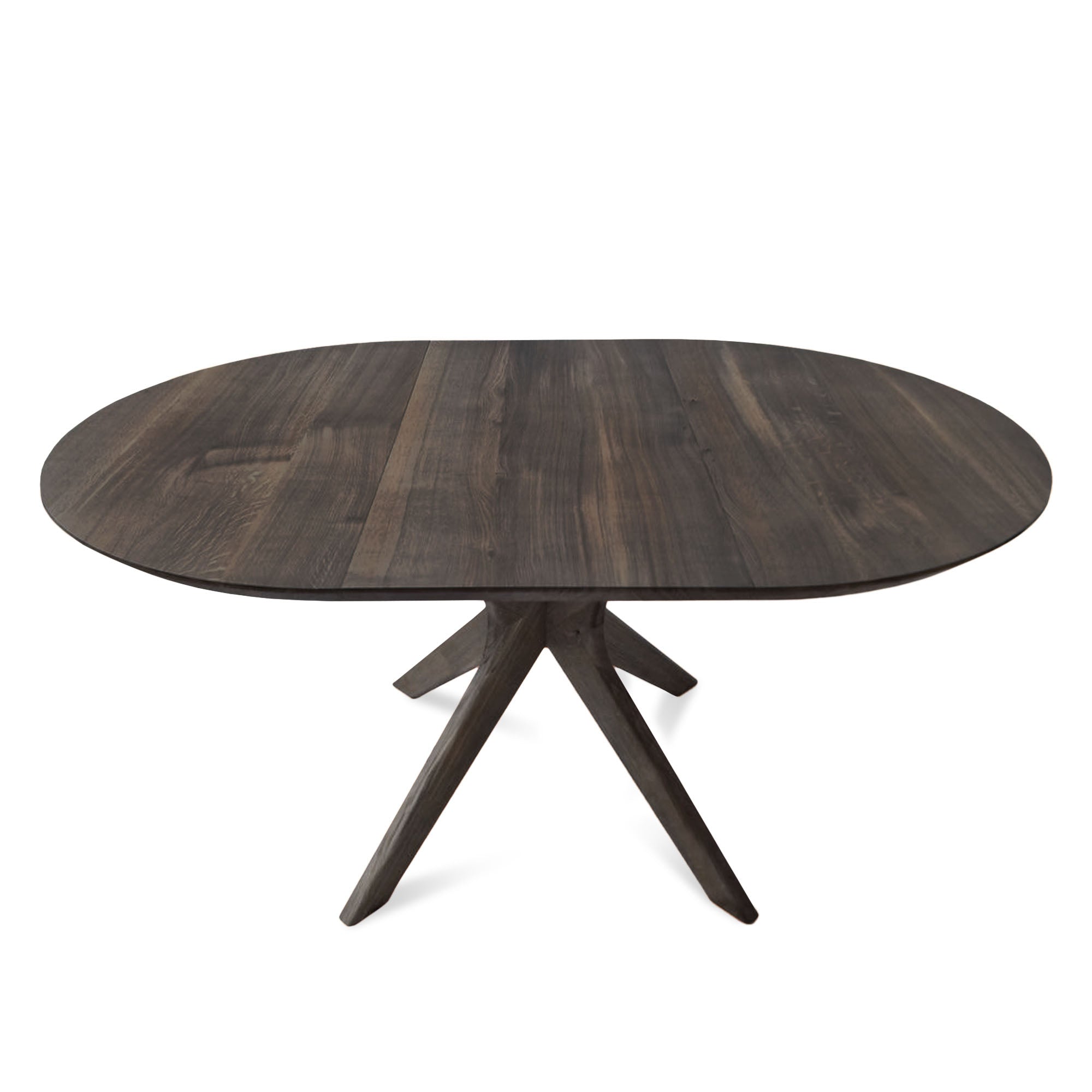 Table à manger ronde extensible en chêne - Découvrez notre table à manger ronde en chêne, fabriquée à la main - un ajout superbe à tout intérieur - Fabriquée en bois massif, cette