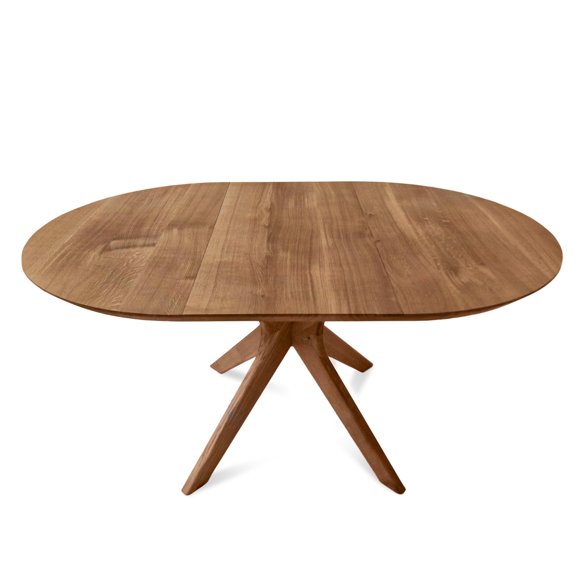 Table à manger ronde extensible en chêne - Découvrez notre table à manger ronde en chêne, fabriquée à la main - un ajout superbe à tout intérieur - Fabriquée en bois massif, cette
