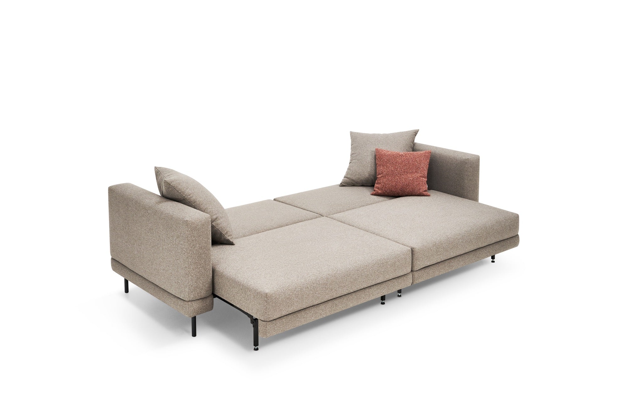 Canapé-lit - Découvrez le canapé-lit - un mélange parfait d'esthétique contemporaine et de luxe fonctionnel - Conçu pour s'intégrer harmonieusement à tout intérieur moderne