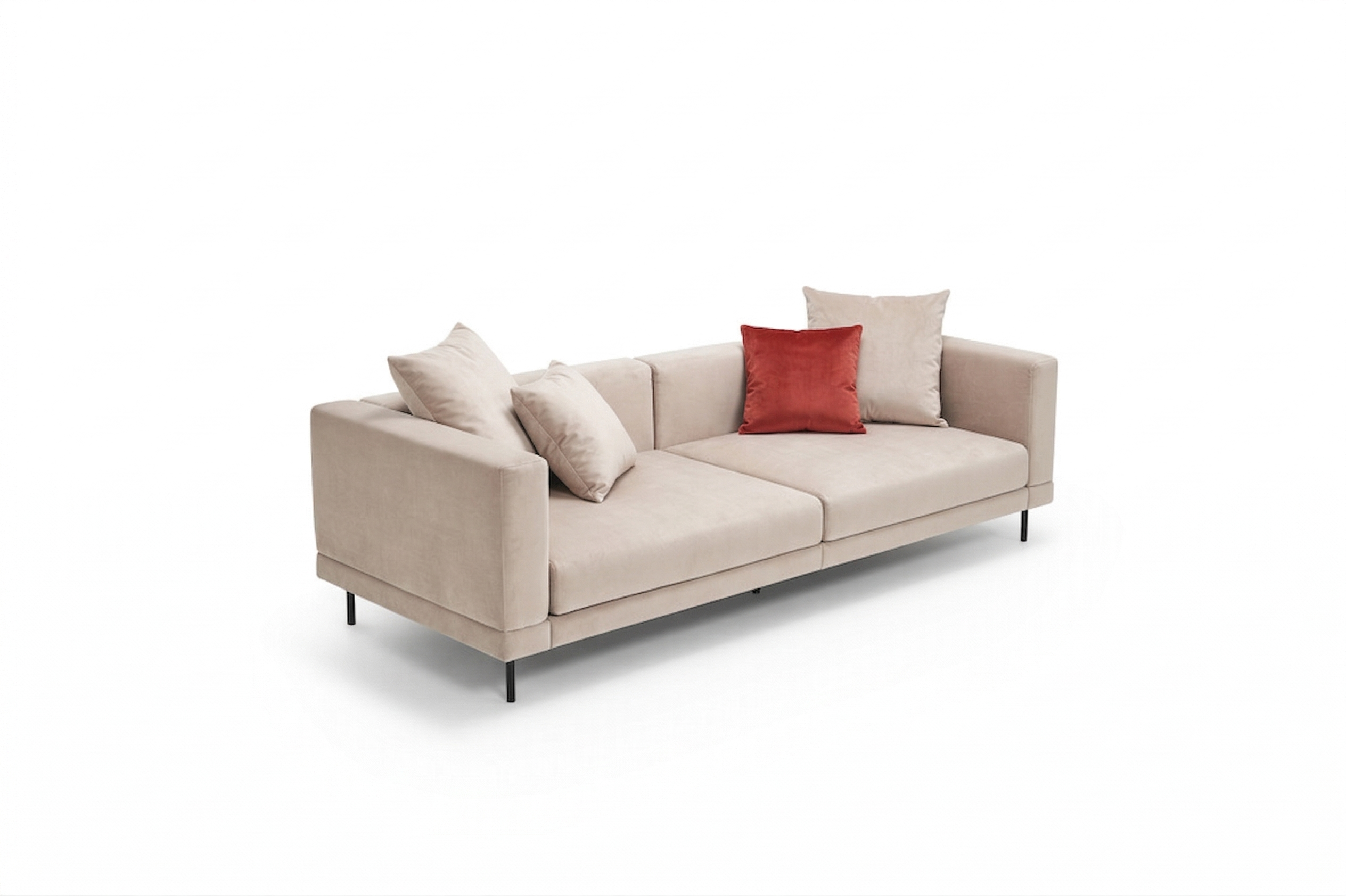 Canapé-lit - Découvrez le canapé-lit - un mélange parfait d'esthétique contemporaine et de luxe fonctionnel - Conçu pour s'intégrer harmonieusement à tout intérieur moderne