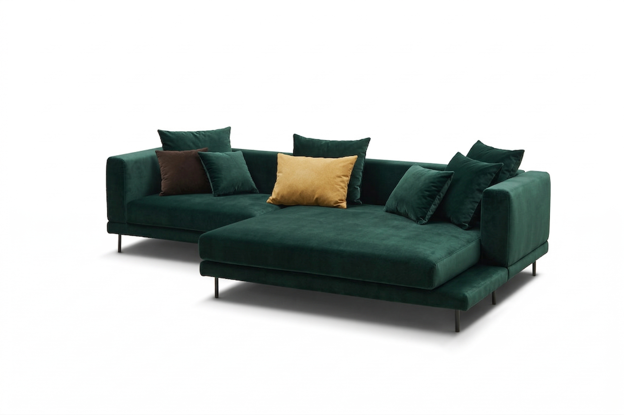 Canapé-lit - Découvrez le canapé-lit - un mélange parfait d'esthétique contemporaine et de luxe fonctionnel - Conçu pour s'intégrer harmonieusement à tout intérieur moderne