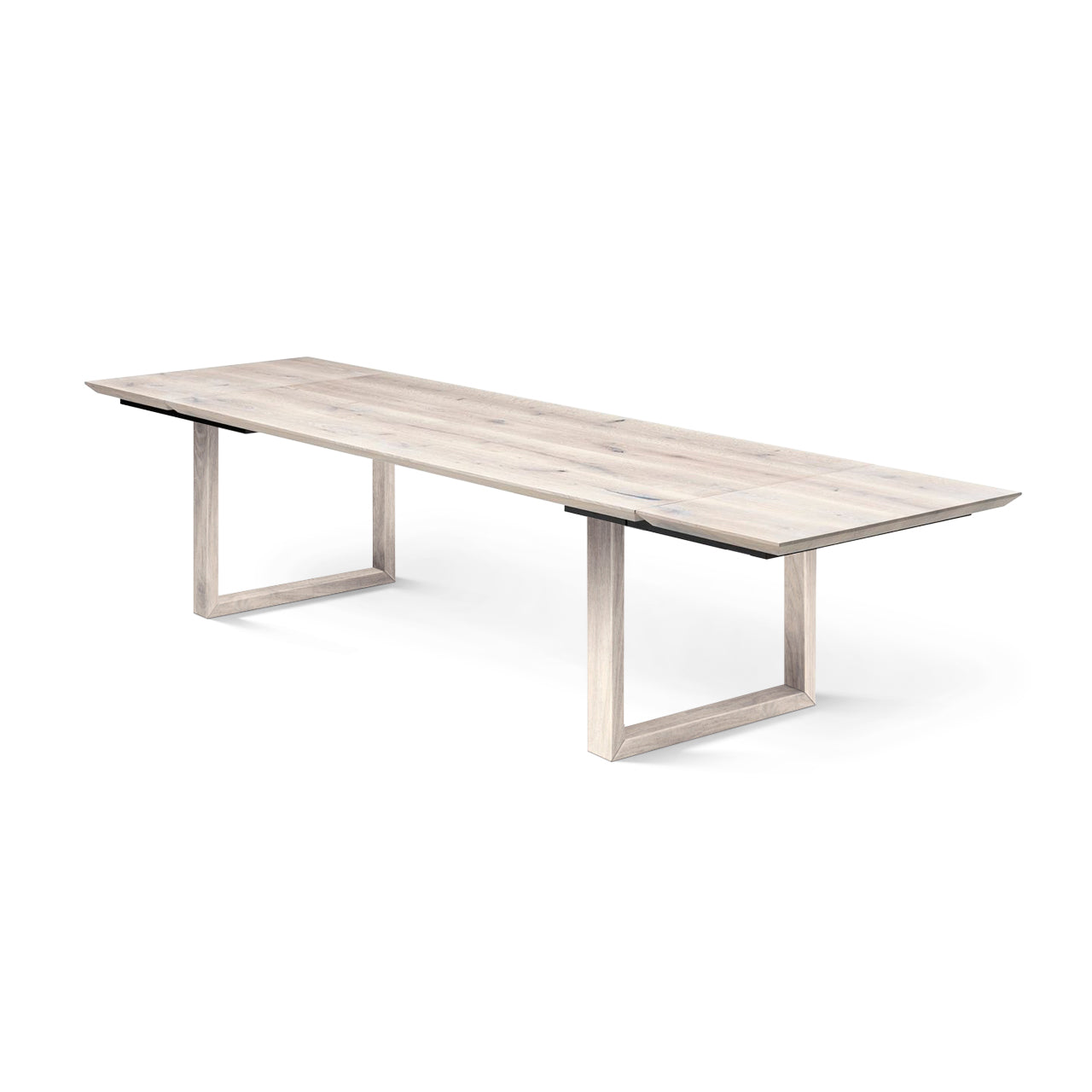 Table de salle à manger extensible en chêne coton – Fabriquée à la main en bois massif – La table de salle à manger extensible en chêne coton est un ajout magnifique à toute maison – Son