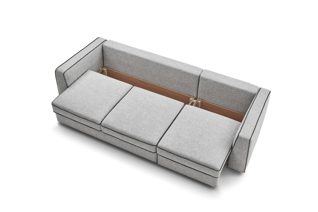 Canapé convertible – Découvrez le canapé convertible – une alliance parfaite d'esthétique contemporaine et de luxe fonctionnel – Conçu pour s'intégrer harmonieusement dans tout intérieur moderne