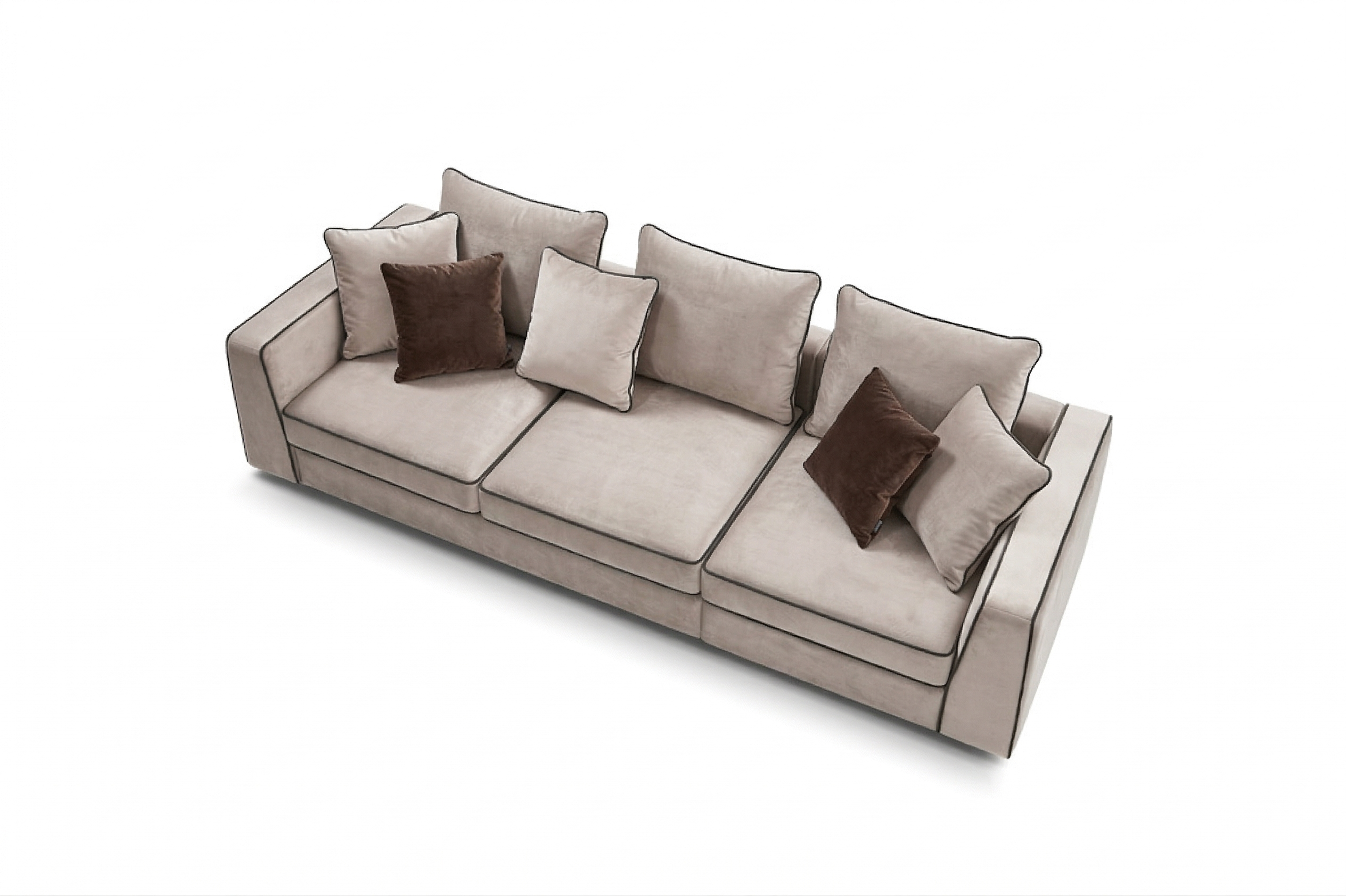 Canapé convertible – Découvrez le canapé convertible – une alliance parfaite d'esthétique contemporaine et de luxe fonctionnel – Conçu pour s'intégrer harmonieusement dans tout intérieur moderne