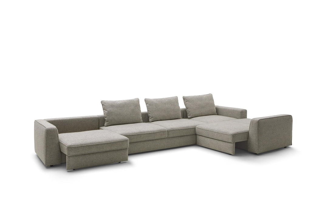 Canapé convertible – Découvrez le canapé convertible – une alliance parfaite d'esthétique contemporaine et de luxe fonctionnel – Conçu pour s'intégrer harmonieusement dans tout intérieur moderne