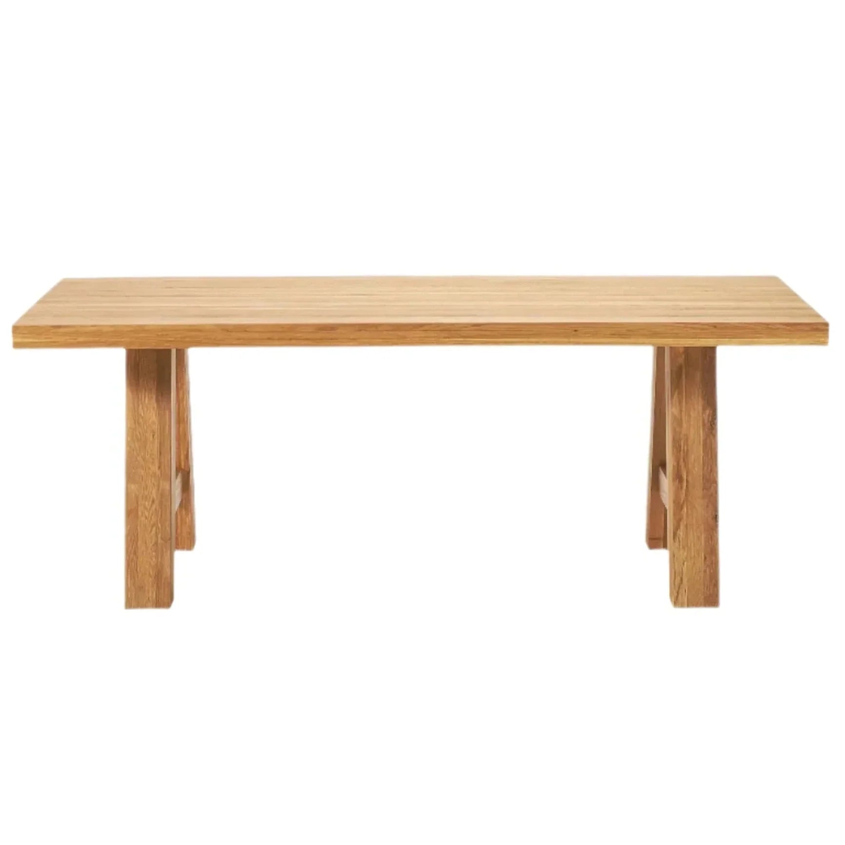 Table de salle à manger extensible en chêne – Alliant le charme classique d'une maison de campagne à une touche de modernité – cette table de salle à manger crée une atmosphère contemporaine emplie