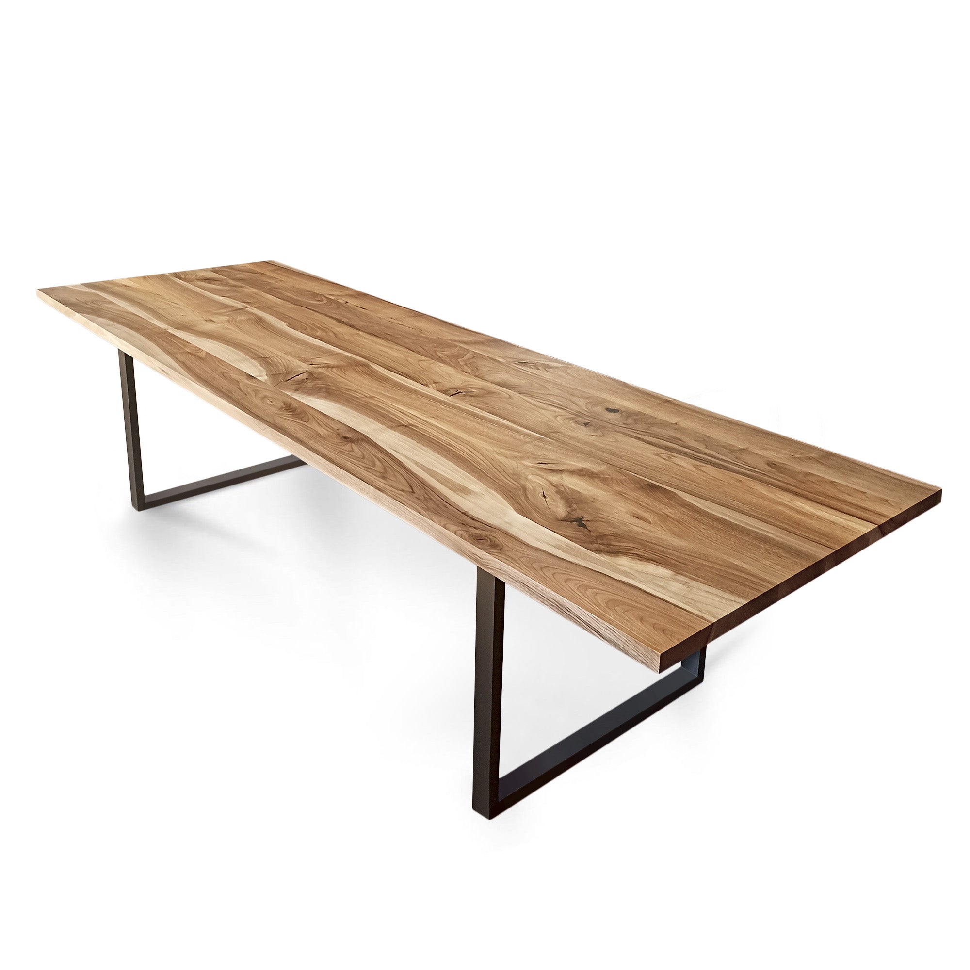 Table à manger extensible en noyer – Table à manger extensible de luxe faite à la main, best-seller – Fabriquée en bois massif certifié FSC – L'élégance naturelle à