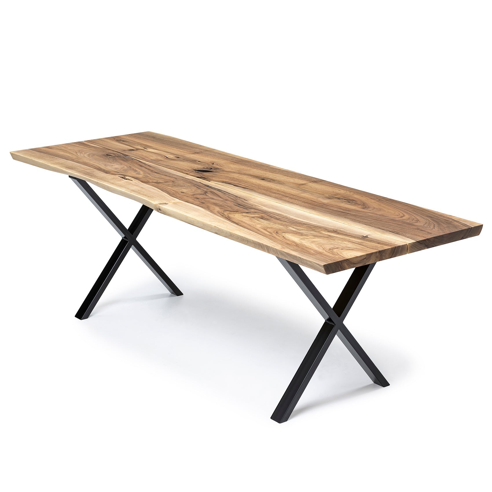 Table à manger extensible en noyer – Table à manger extensible de luxe faite à la main, best-seller – Fabriquée en bois massif certifié FSC – L'élégance naturelle à