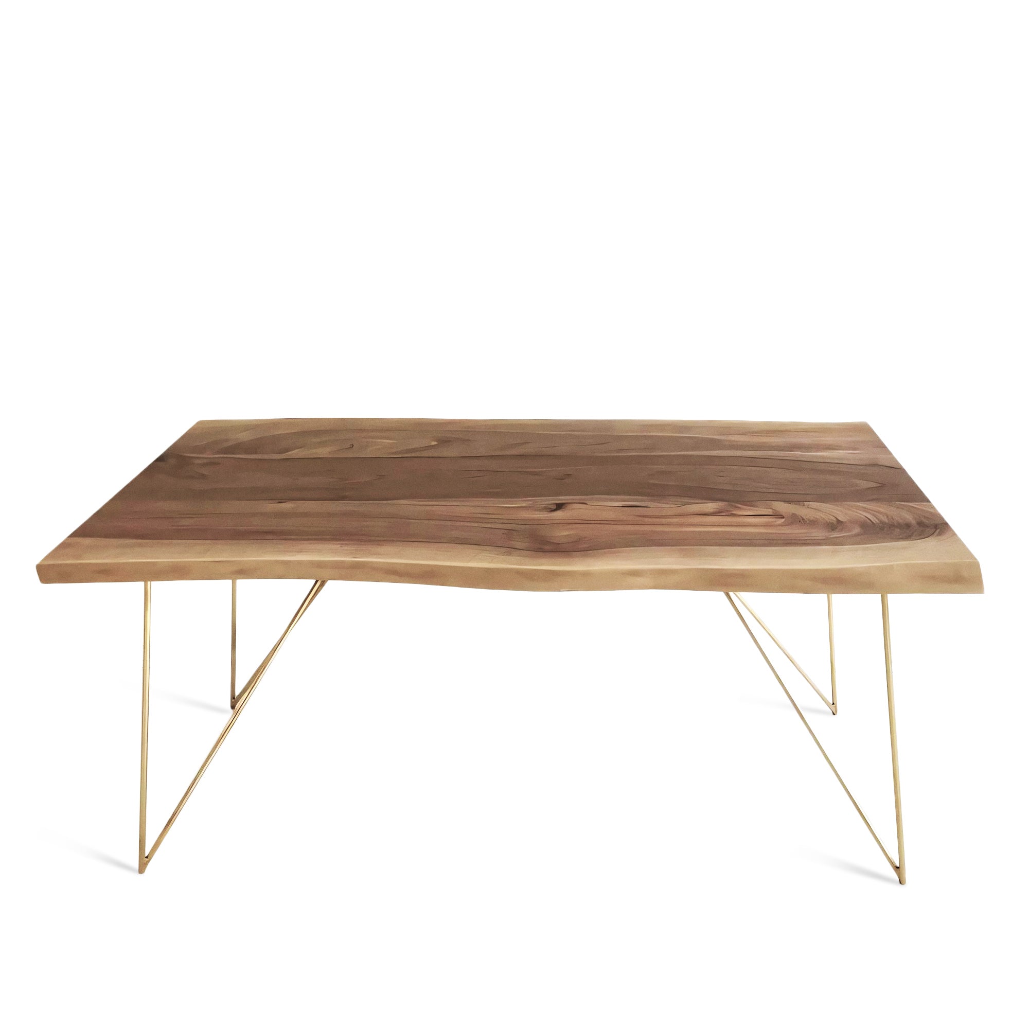 Table à manger extensible en noyer massif - Fabriquée à partir de bois massif - notre table de salle à manger en noyer est un ajout magnifique à tout intérieur - Son plateau extensible