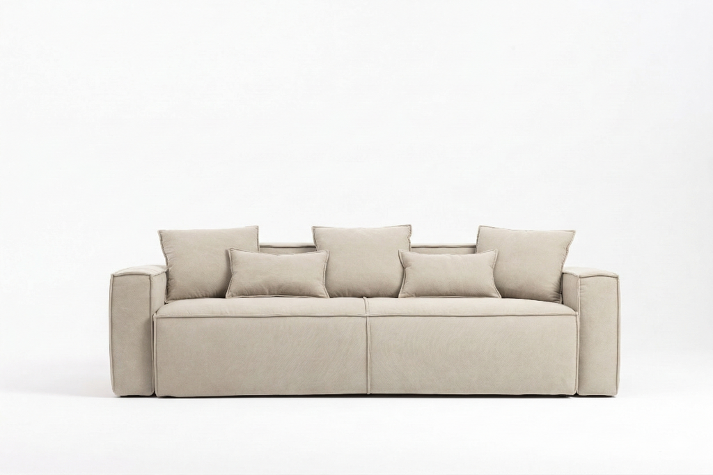 Canapé Convertible - Découvrez le Canapé Convertible - un mélange parfait d'esthétique contemporaine et de luxe fonctionnel - Conçu pour s'intégrer harmonieusement dans tout intérieur moderne