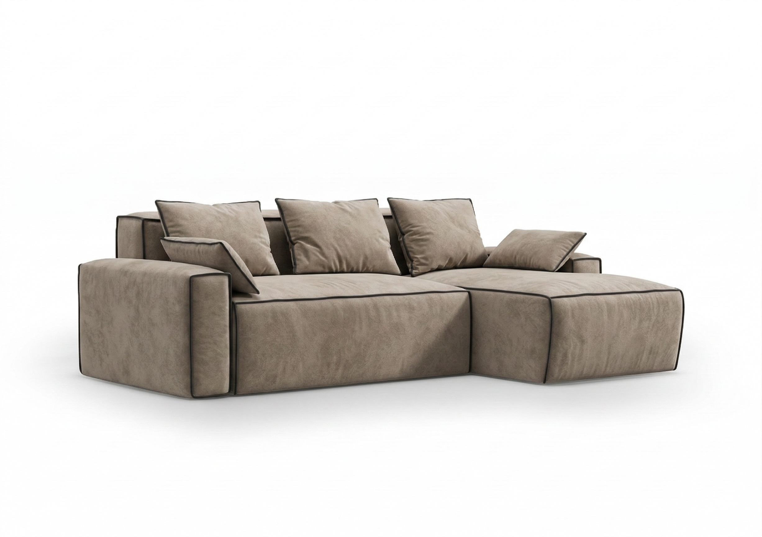 Canapé Convertible - Découvrez le Canapé Convertible - un mélange parfait d'esthétique contemporaine et de luxe fonctionnel - Conçu pour s'intégrer harmonieusement dans tout intérieur moderne