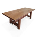 Table à Manger Extensible en Chêne Massif - Voici la table à manger extensible en chêne – fabriquée en bois massif – une pièce qui allie harmonieusement la sérénité