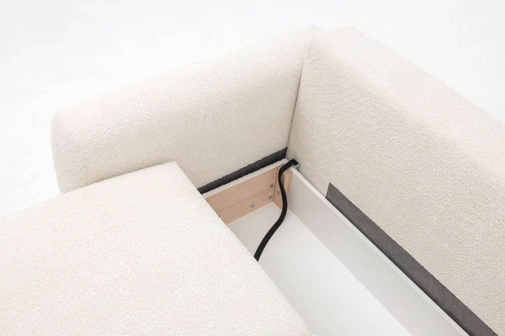 Canapé convertible - Découvrez le canapé convertible - où l'élégance contemporaine rencontre une fonctionnalité exceptionnelle - Conçu pour la vie moderne - ce canapé de qualité supérieure