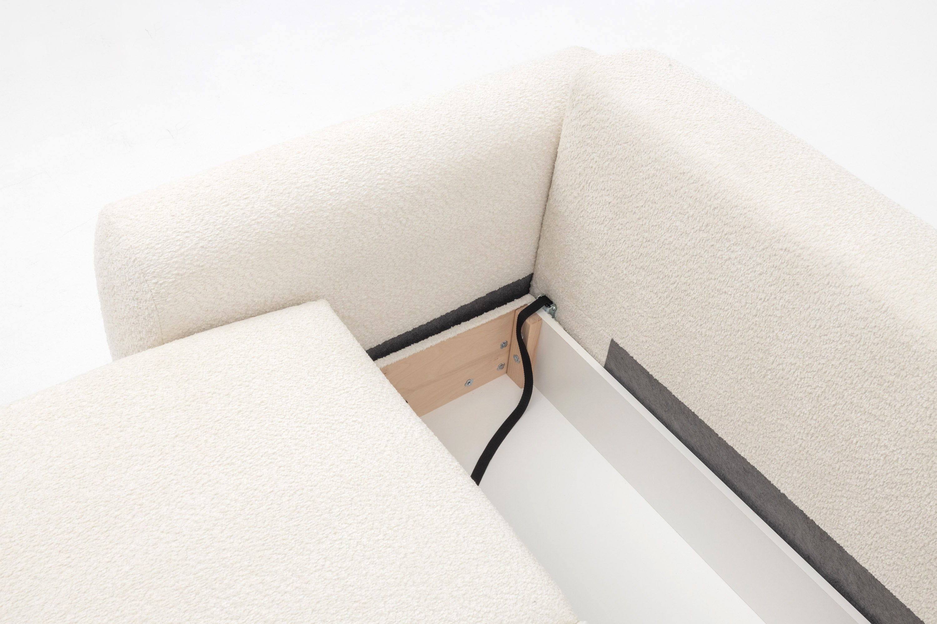 Canapé convertible - Découvrez le canapé convertible - où l'élégance contemporaine rencontre une fonctionnalité exceptionnelle - Conçu pour la vie moderne - ce canapé de qualité supérieure