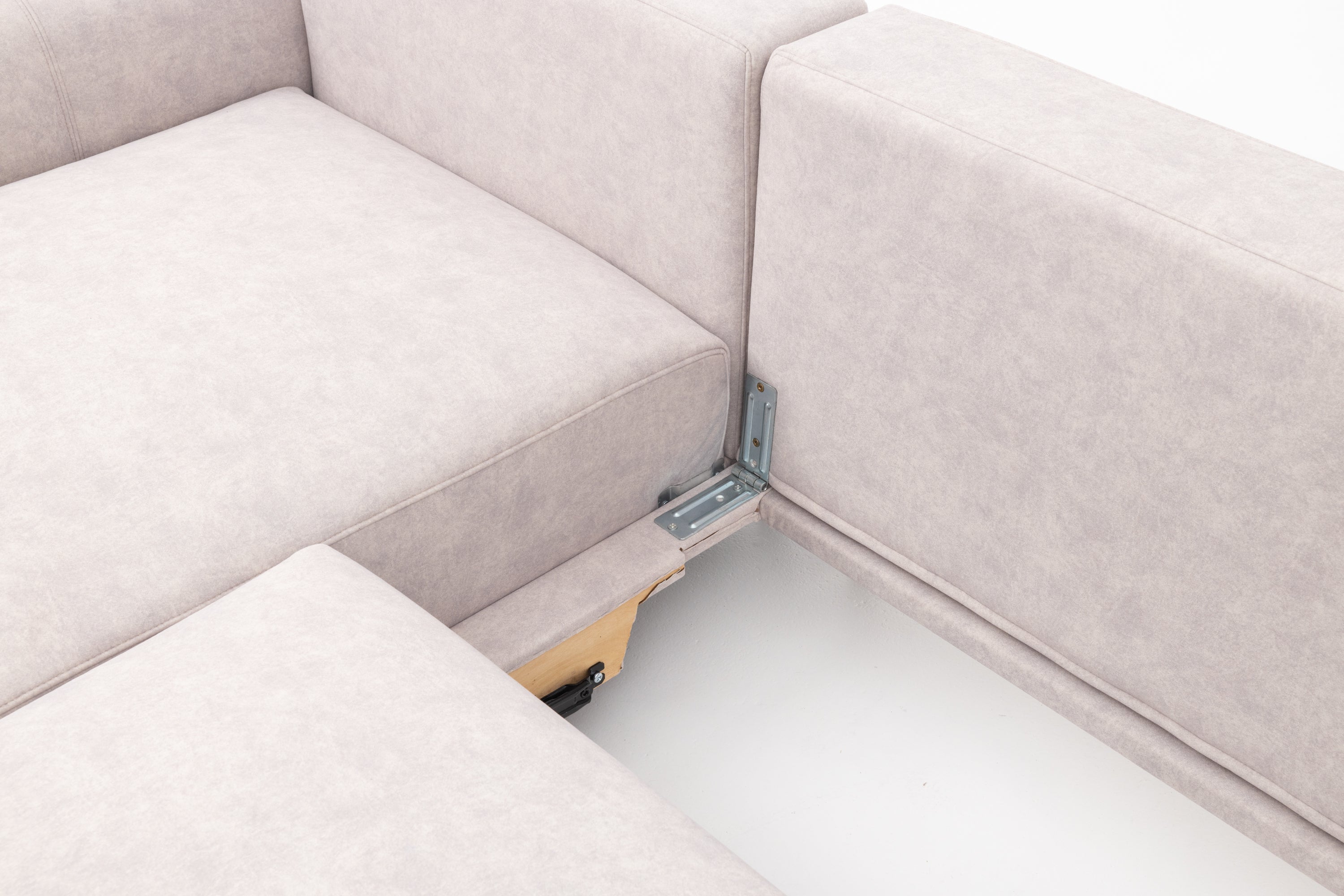 Canapé-lit - Découvrez le canapé-lit - une pièce maîtresse qui apporte un luxe spacieux et une élégance contemporaine à votre espace de vie - Conçu pour ceux