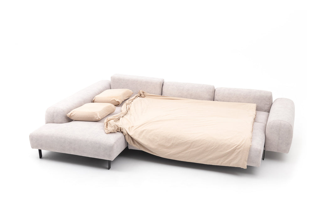 Canapé-lit - Découvrez le canapé-lit - une pièce maîtresse qui apporte un luxe spacieux et une élégance contemporaine à votre espace de vie - Conçu pour ceux