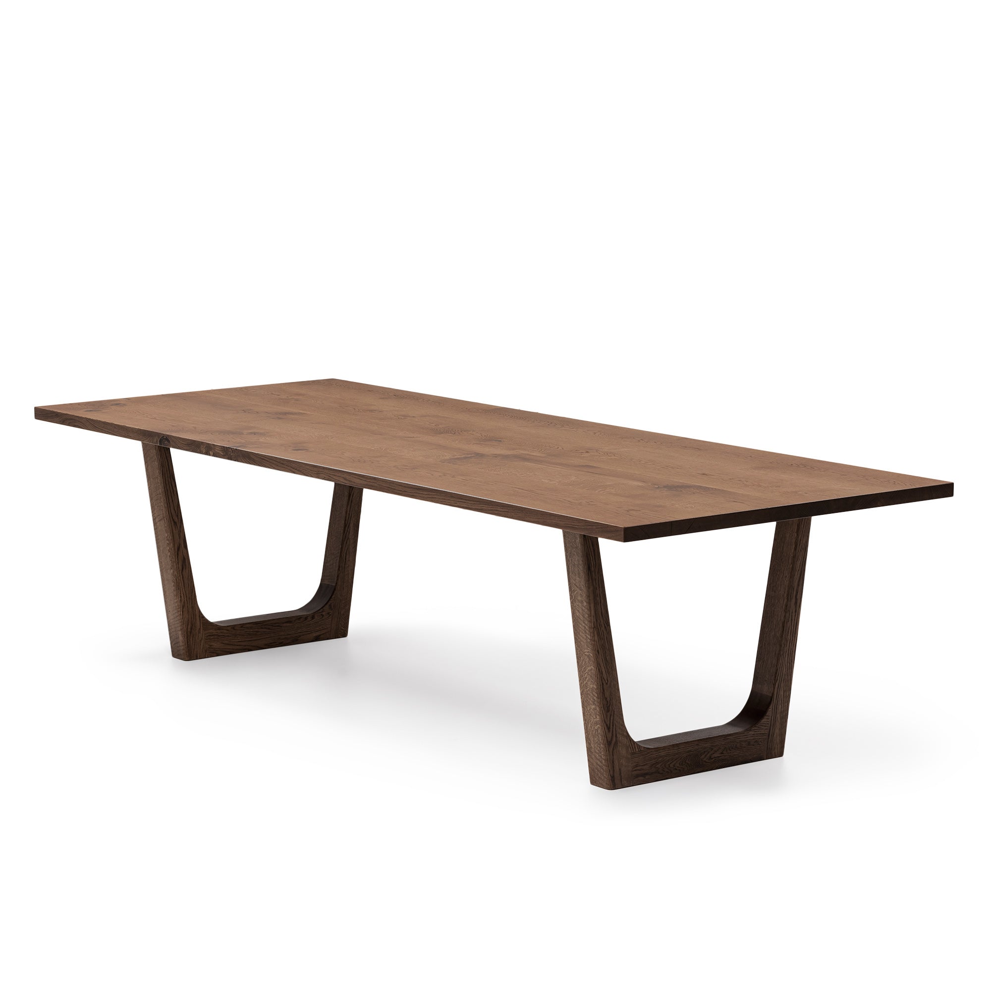 Table à manger extensible en chêne – Fabriquée à la main en bois massif – La table à manger extensible en chêne massif est un ajout magnifique à toute maison – Son plateau extensible