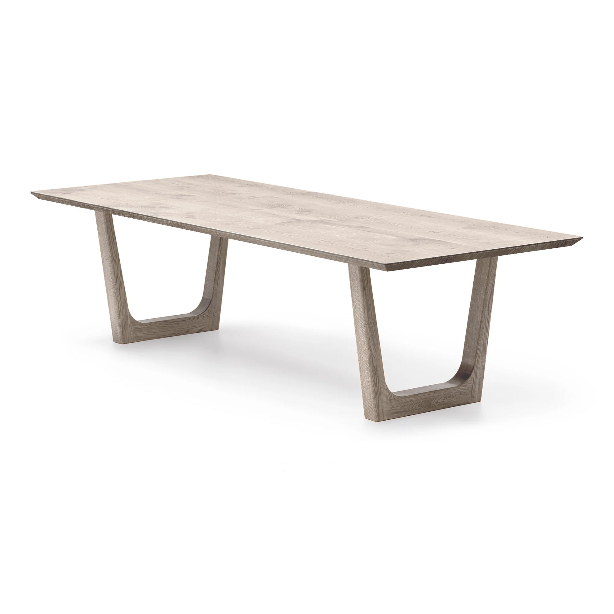Table à manger extensible en chêne – Fabriquée à la main en bois massif – La table à manger extensible en chêne massif est un ajout magnifique à toute maison – Son plateau extensible