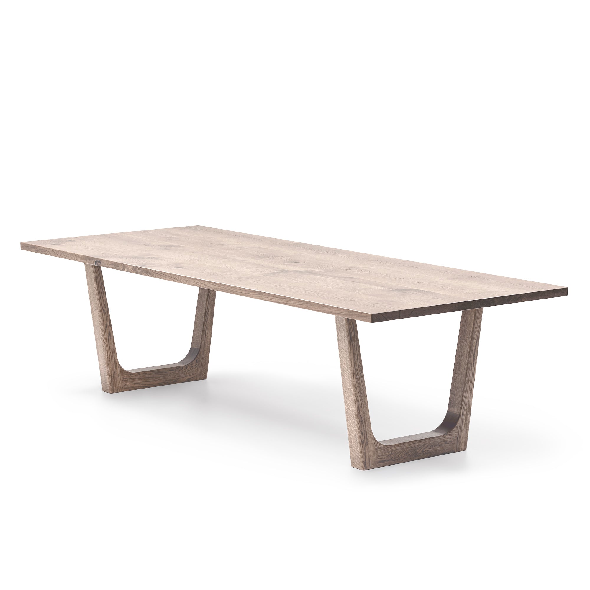 Table à manger extensible en chêne – Fabriquée à la main en bois massif – La table à manger extensible en chêne massif est un ajout magnifique à toute maison – Son plateau extensible