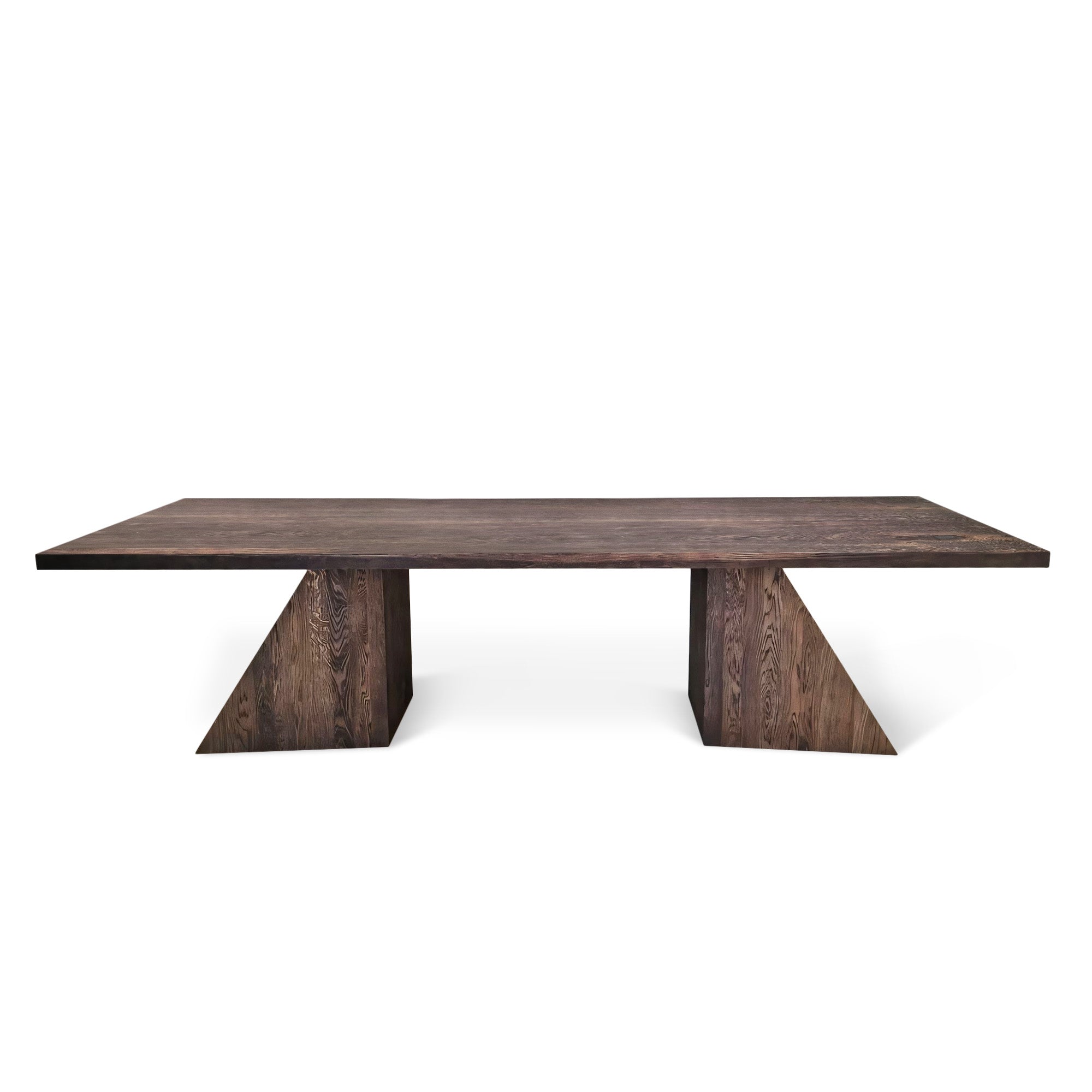 Table à manger extensible en chêne anthracite - La table en chêne massif - finition à l'huile Osmo couleur anthracite intense - offre à la fois durabilité et couleur profonde et élégante.