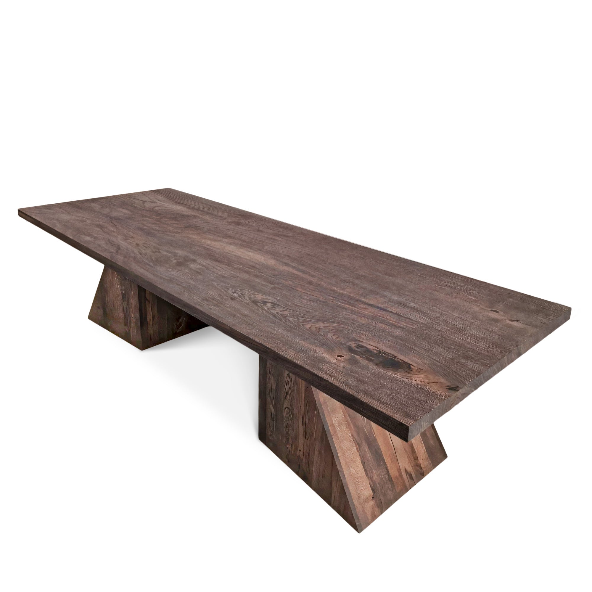 Table à manger extensible en chêne anthracite - La table en chêne massif - finition à l'huile Osmo couleur anthracite intense - offre à la fois durabilité et couleur profonde et élégante.