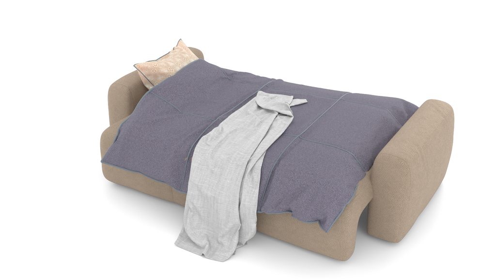 Canapé convertible - Découvrez le canapé convertible - où l'élégance contemporaine rencontre une fonctionnalité exceptionnelle - Conçu pour la vie moderne - ce canapé de qualité supérieure