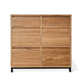 Petit buffet en chêne - Voici le buffet Madelaine - une pièce en chêne massif fabriquée sur mesure et finie à l'huile-cire dure Osmo mate - Conçu pour