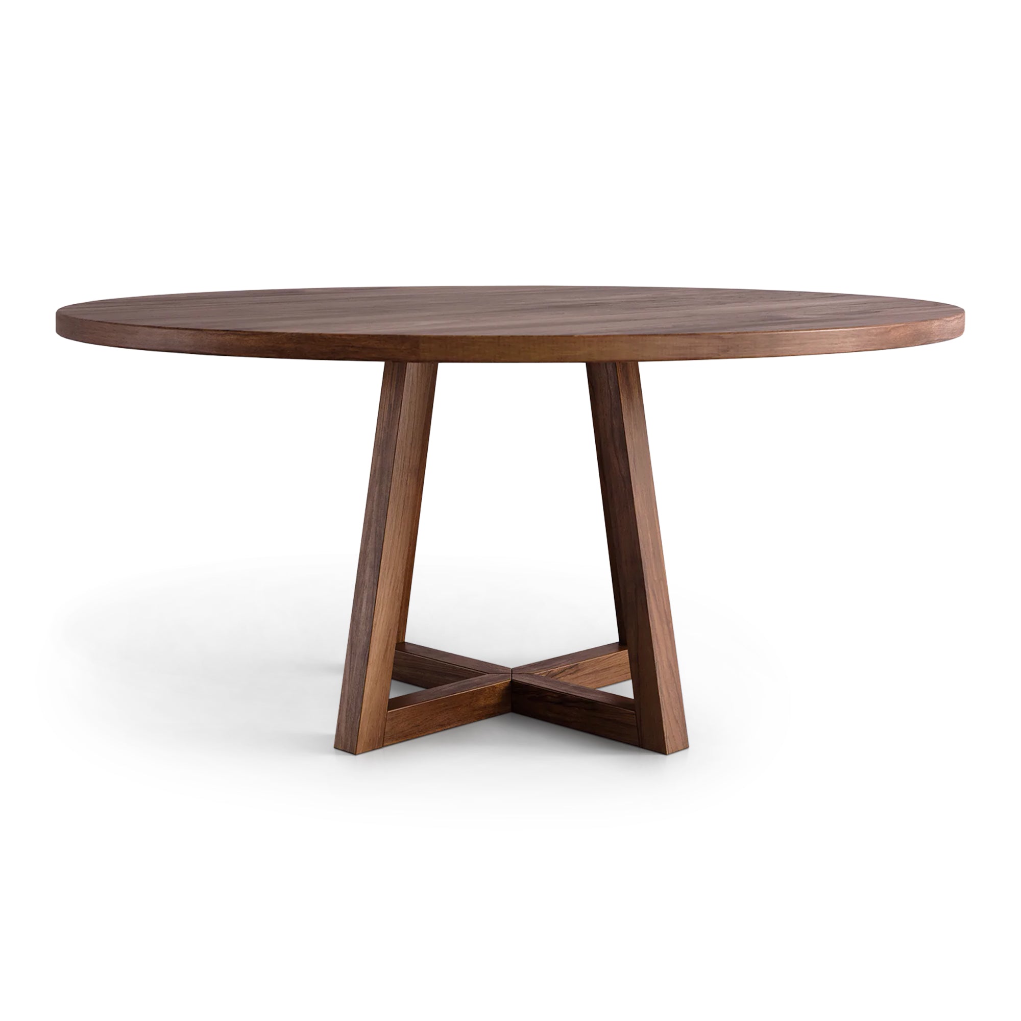 Table à manger ronde en chêne – Découvrez notre table à manger ronde en chêne fabriquée à la main – un ajout magnifique à toute maison – Fabriquée à partir de chêne massif