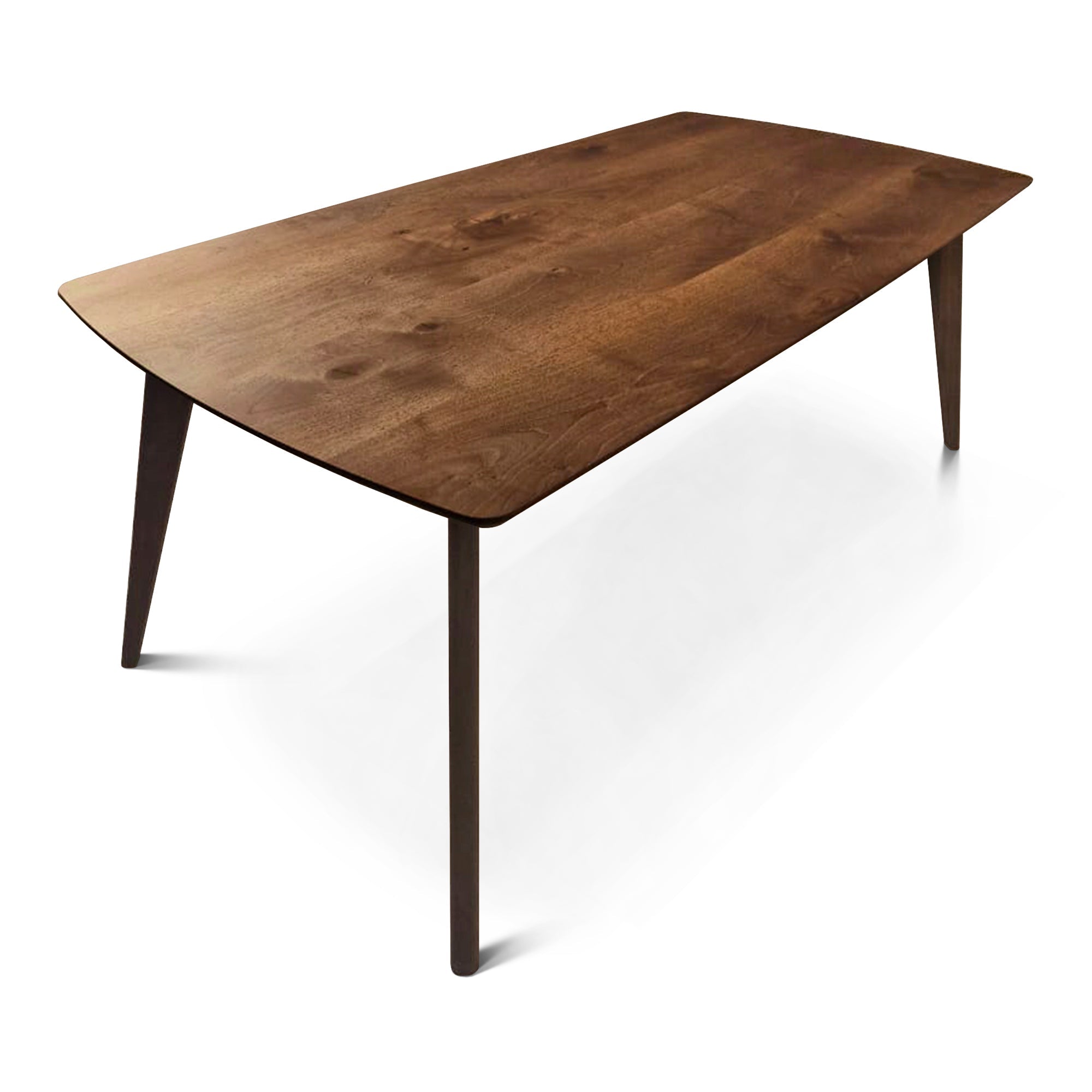 Table à manger en chêne chocolat - Fabriquée à la main à partir de bois massif - cette superbe table à rallonge en chêne foncé est un ajout magnifique à tout intérieur - Son