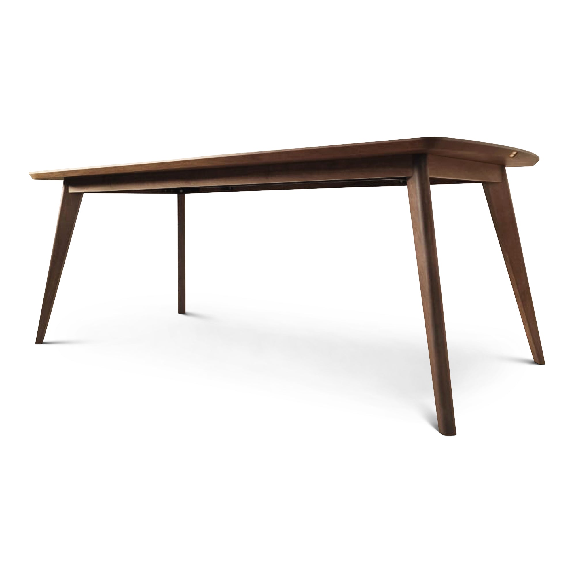 Table à manger en chêne chocolat - Fabriquée à la main à partir de bois massif - cette superbe table à rallonge en chêne foncé est un ajout magnifique à tout intérieur - Son