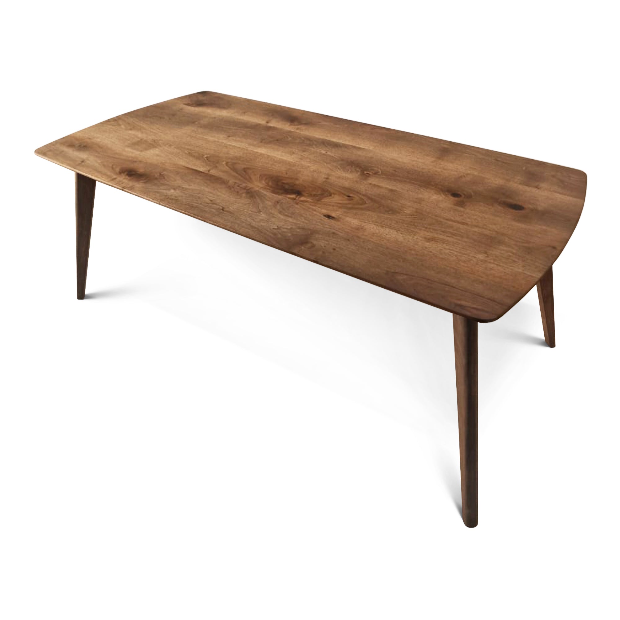 Table à manger en chêne chocolat - Fabriquée à la main à partir de bois massif - cette superbe table à rallonge en chêne foncé est un ajout magnifique à tout intérieur - Son
