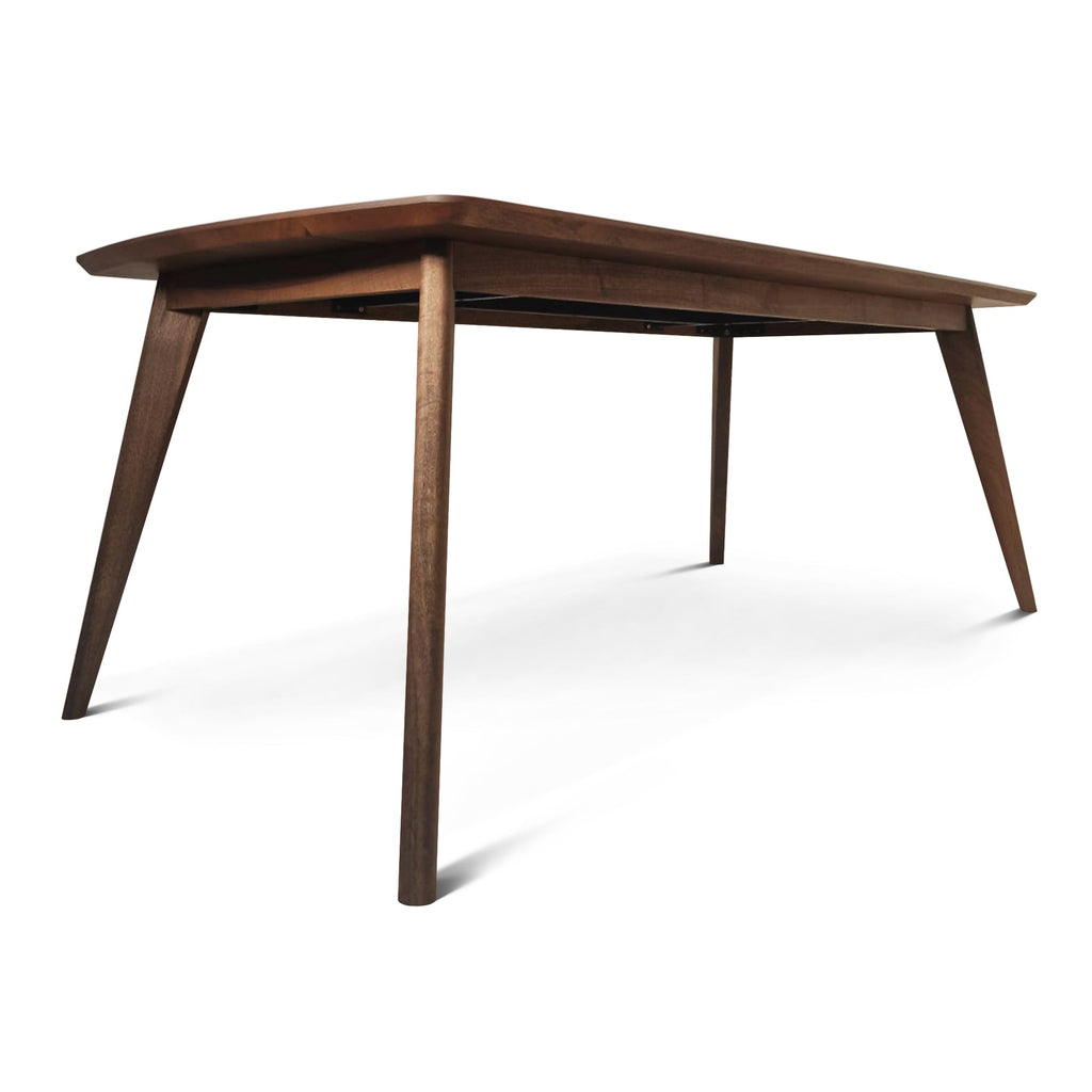 Table à manger en chêne chocolat - Fabriquée à la main à partir de bois massif - cette superbe table à rallonge en chêne foncé est un ajout magnifique à tout intérieur - Son