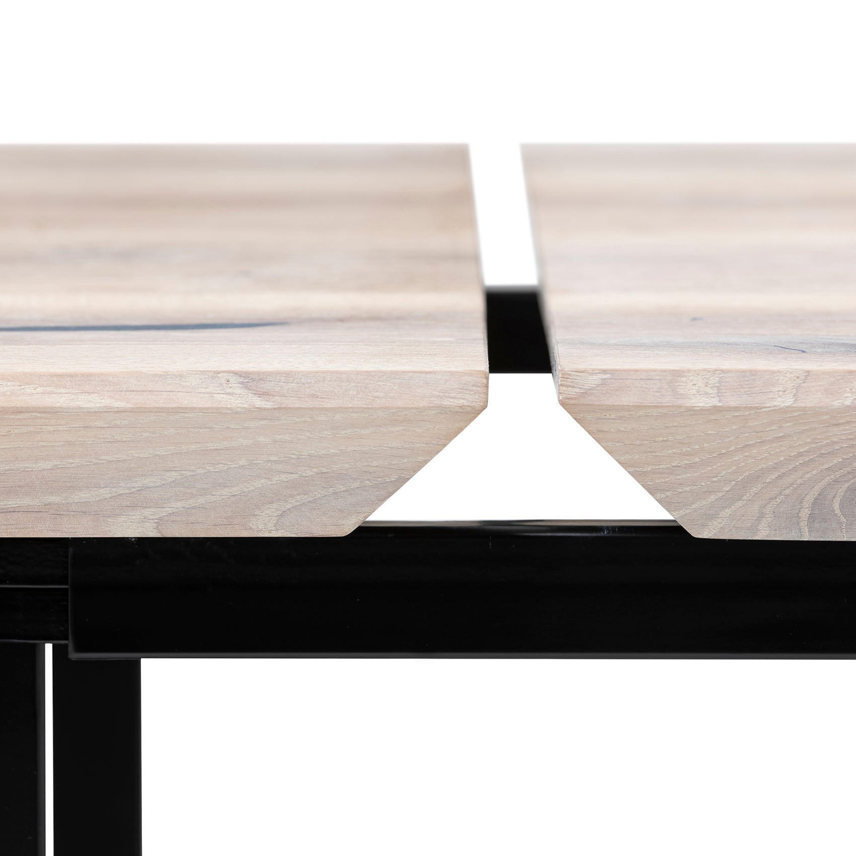 Table de salle à manger extensible en chêne coton – Fabriquée à la main en bois massif – La table de salle à manger extensible en chêne coton est un ajout magnifique à toute maison – Son