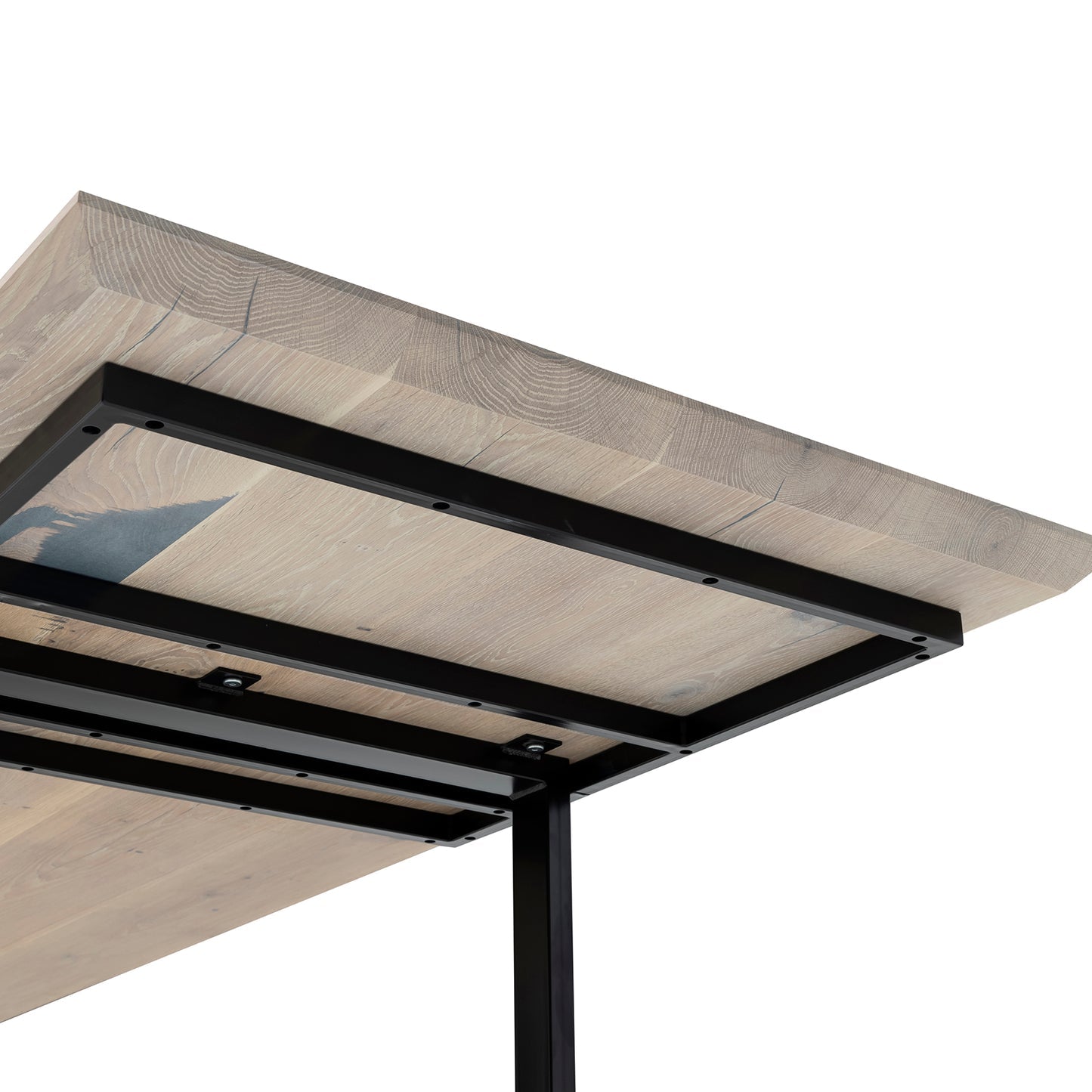 Table de salle à manger extensible en chêne coton – Fabriquée à la main en bois massif – La table de salle à manger extensible en chêne coton est un ajout magnifique à toute maison – Son