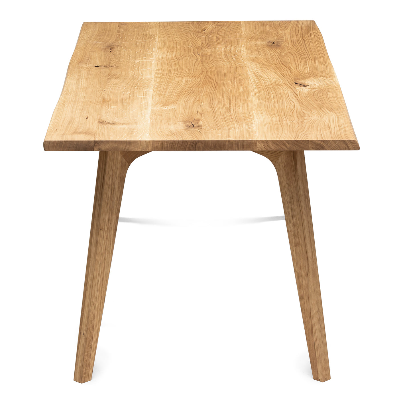 Table à manger en chêne - Fabriquée à la main à partir de bois massif - cette exquise table à manger extensible en chêne massif de la collection est une magnifique
