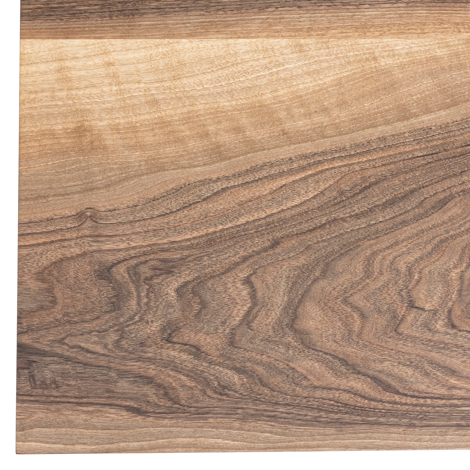 Table basse en noyer – Table basse carrée massive en noyer La hauteur standard de toutes les tables est de 45 cm. Les pieds métalliques peuvent être facilement démontés pour le transport.