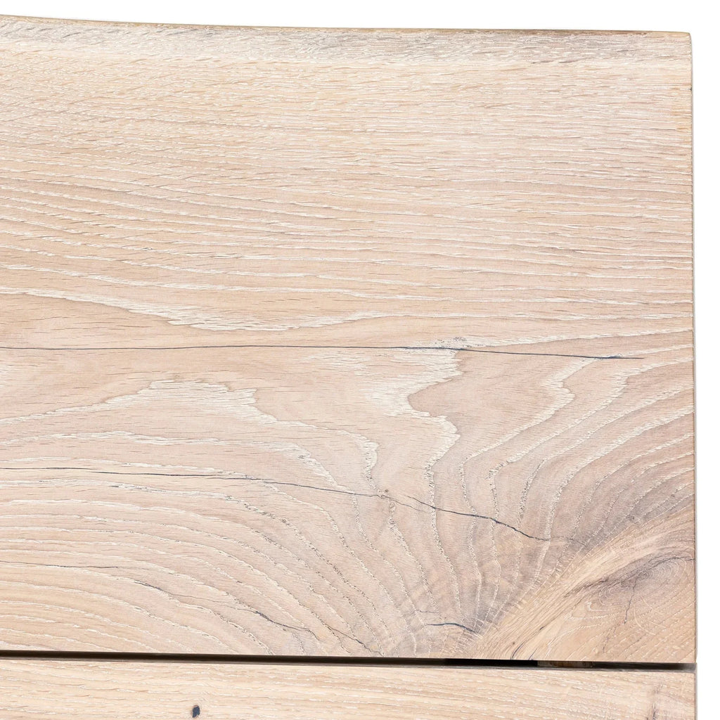 Table basse Cotton Oak - Dimensions sur la photo : H45 x L60cm x P80 / H17 - 7 x L23 - 6 x P31 - 5" Table basse moderne en bois de chêne massif Toutes les tables