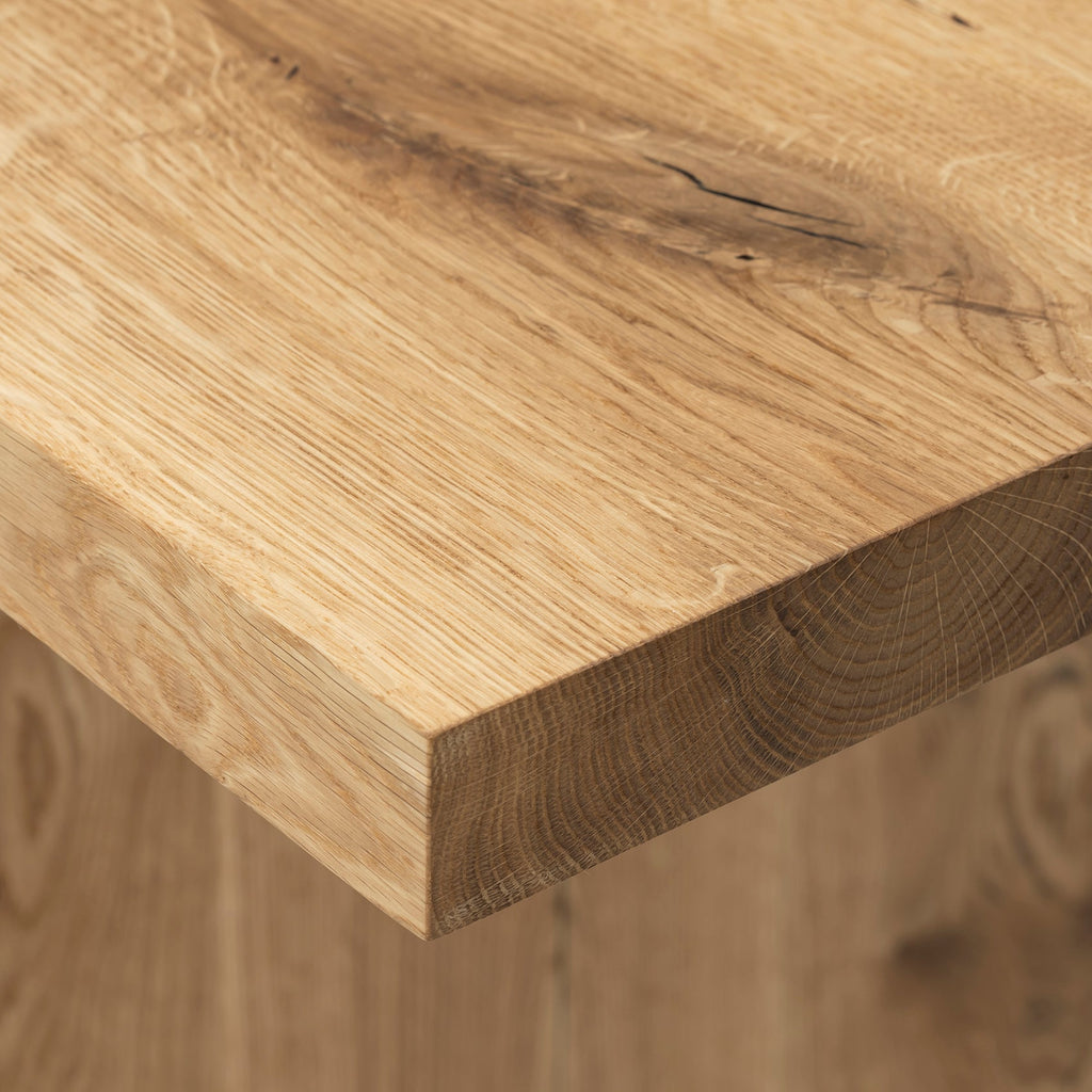 Table de bureau extensible en chêne massif