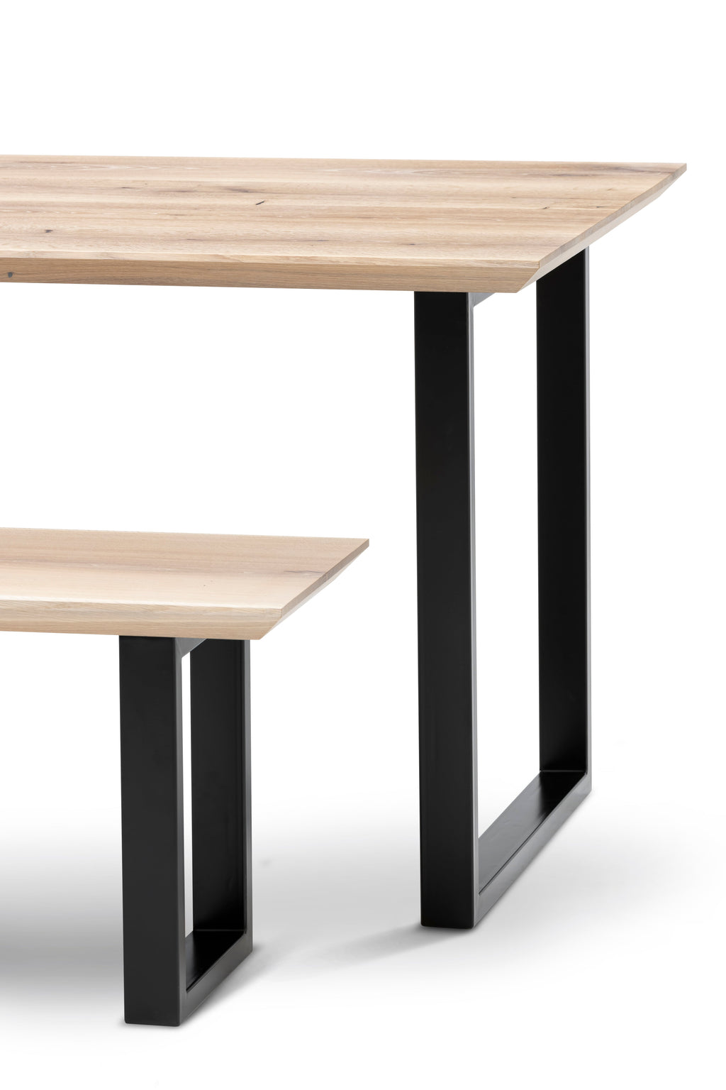 Table de salle à manger extensible en chêne coton – Fabriquée à la main en bois massif – La table de salle à manger extensible en chêne coton est un ajout magnifique à toute maison – Son