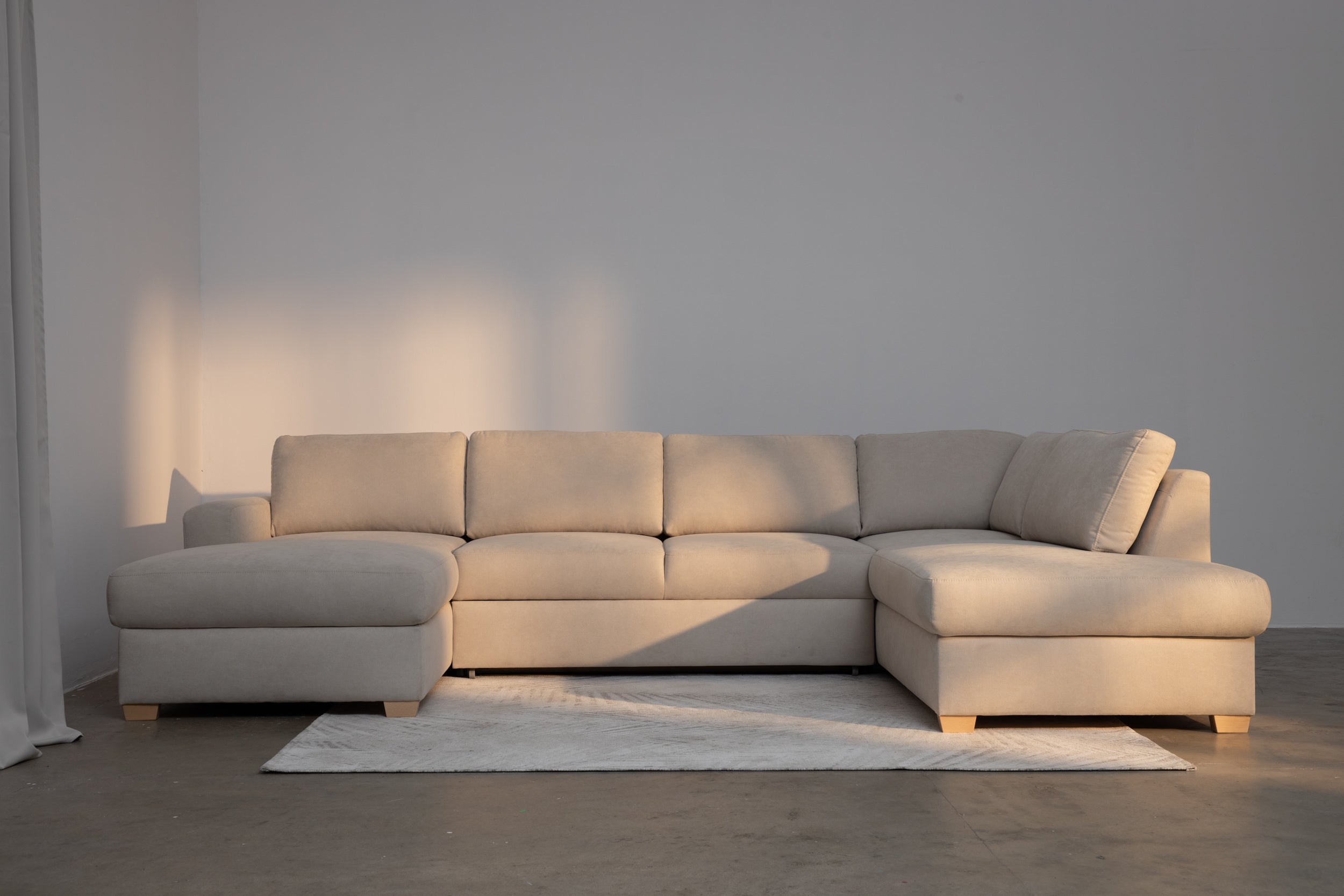 Canapé convertible - Aménagez votre espace de vie avec le canapé convertible - la fusion ultime du style moderne et de la fonctionnalité peu encombrante - Que vous soyez